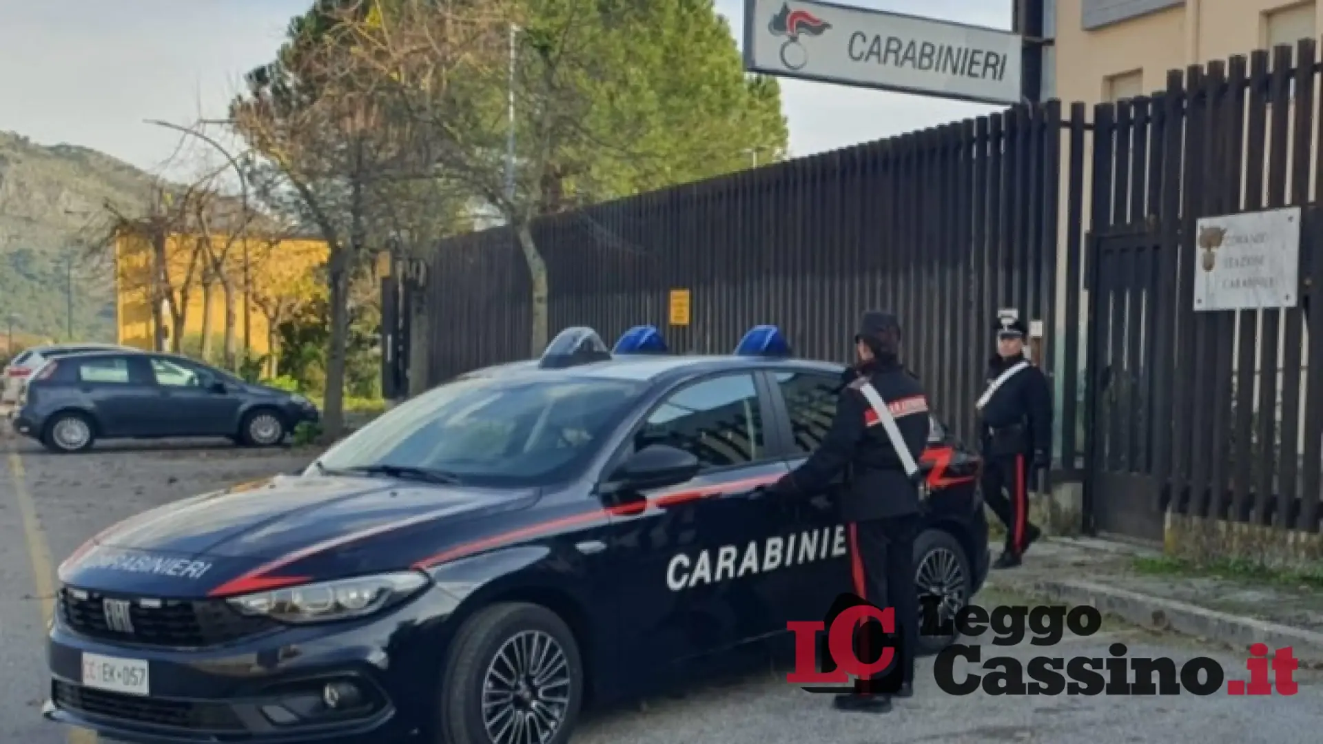 Arrestato uomo a Piedimonte San Germano per aver minacciato i parenti con un fucile