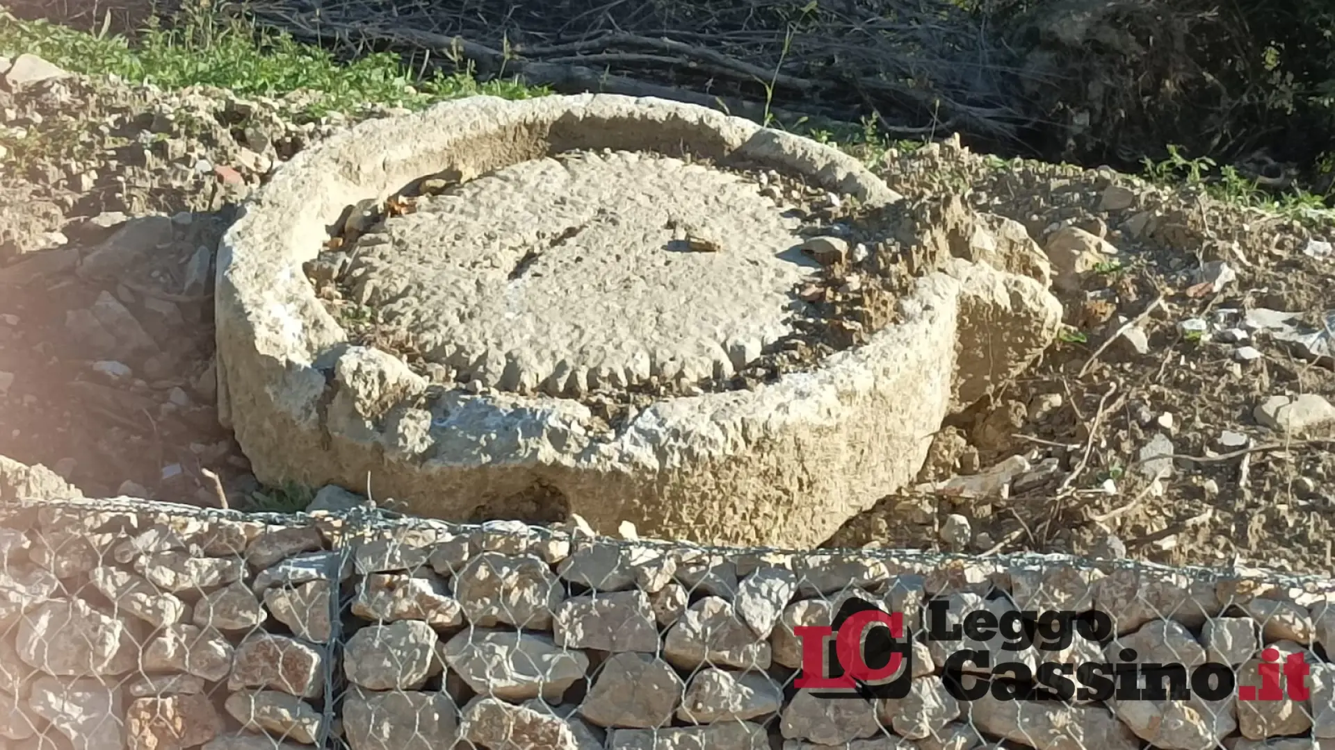 A Sant'Elia Fiumerapido riaffiora la storia: scoperto un torchio millenario