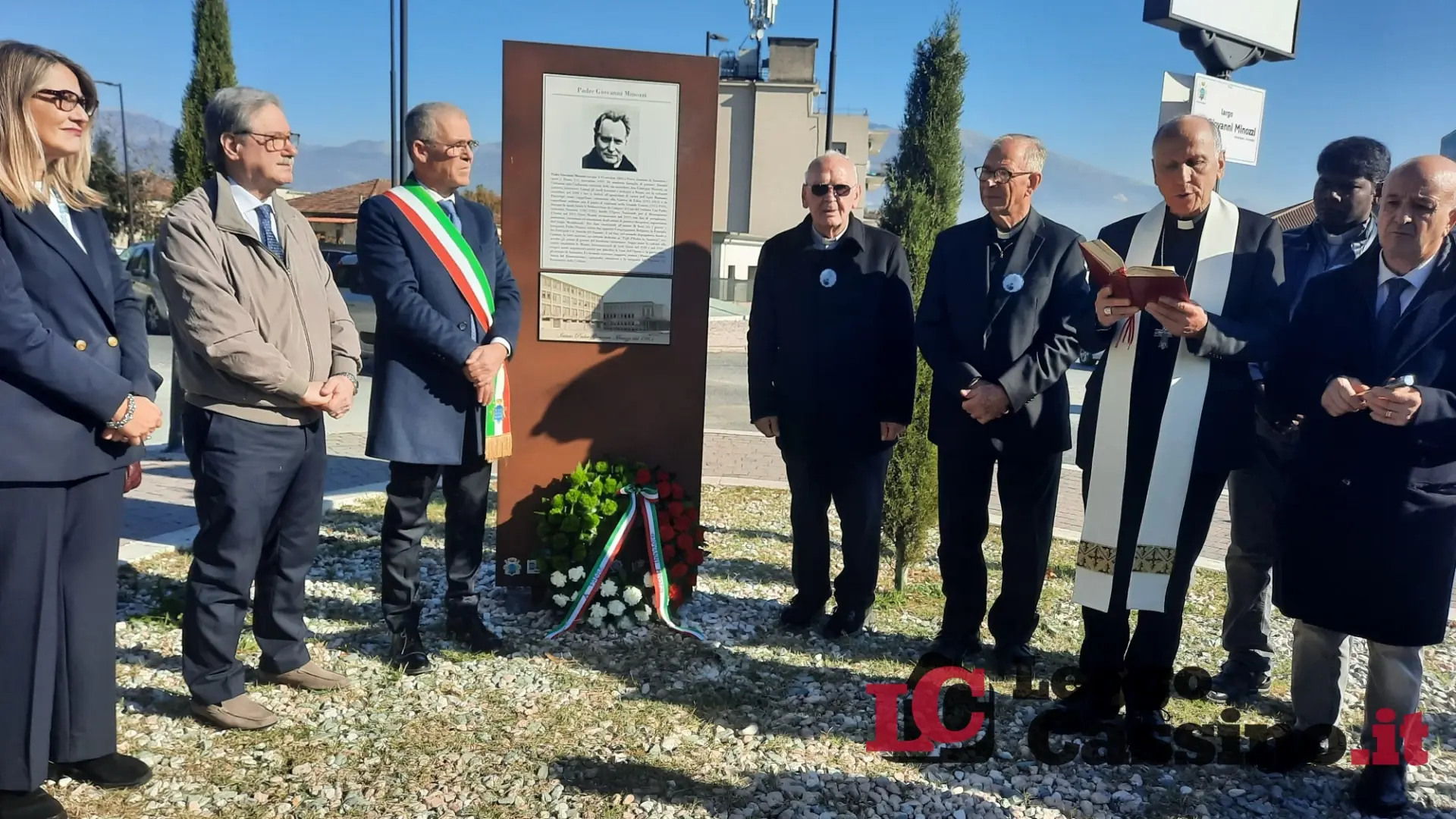 Cassino, commemorato Padre Giovanni Minozzi nel 66° anniversario della morte