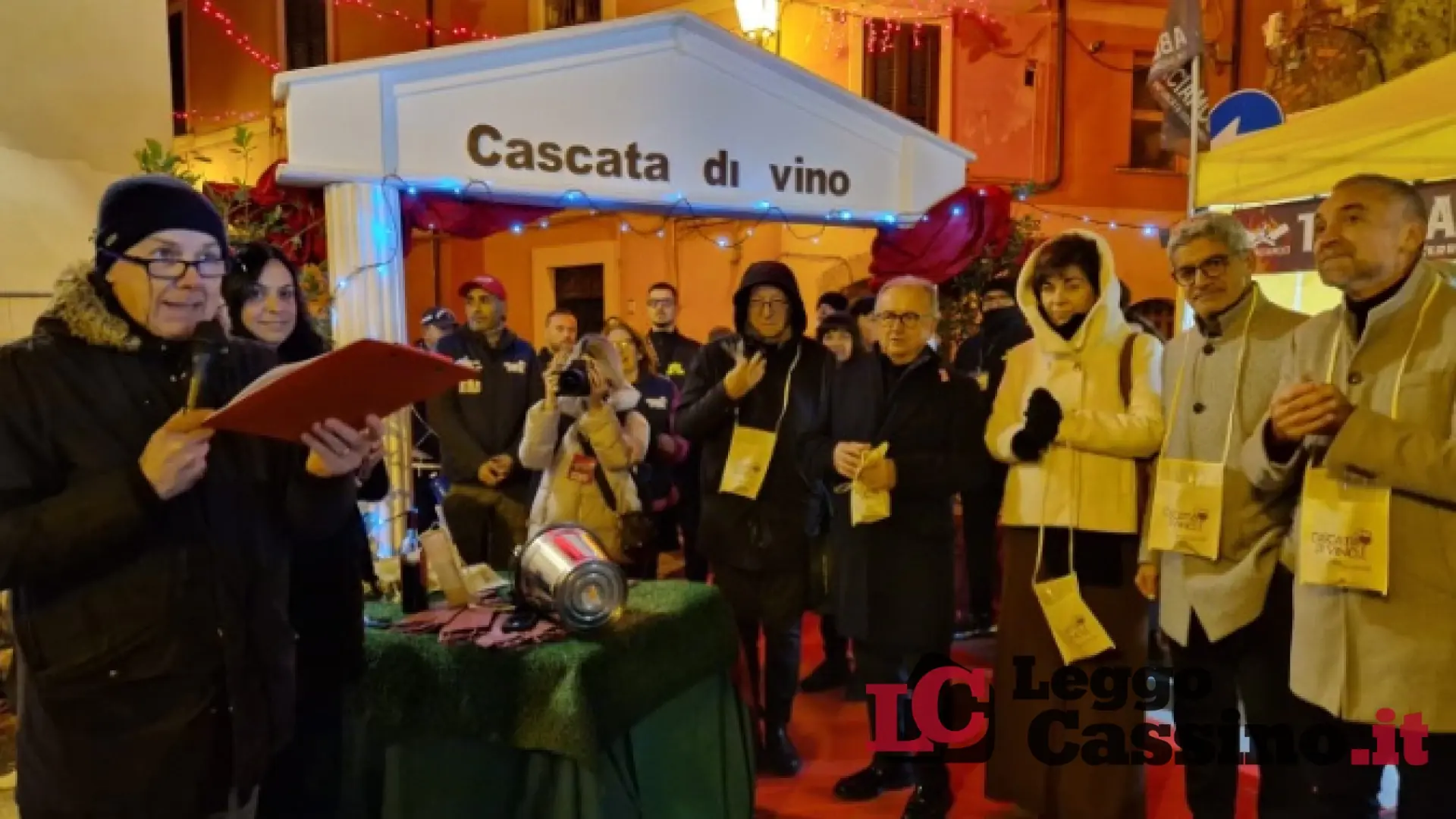 "Cascata di Vino", presente anche il CFP di Isola del Liri