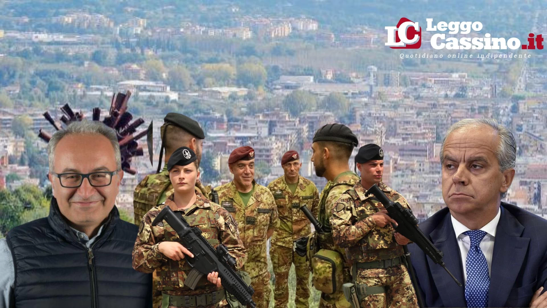 "L’Esercito a Cassino? Chiedetelo a Piantedosi". Il consigliere Consales sferza la Lega