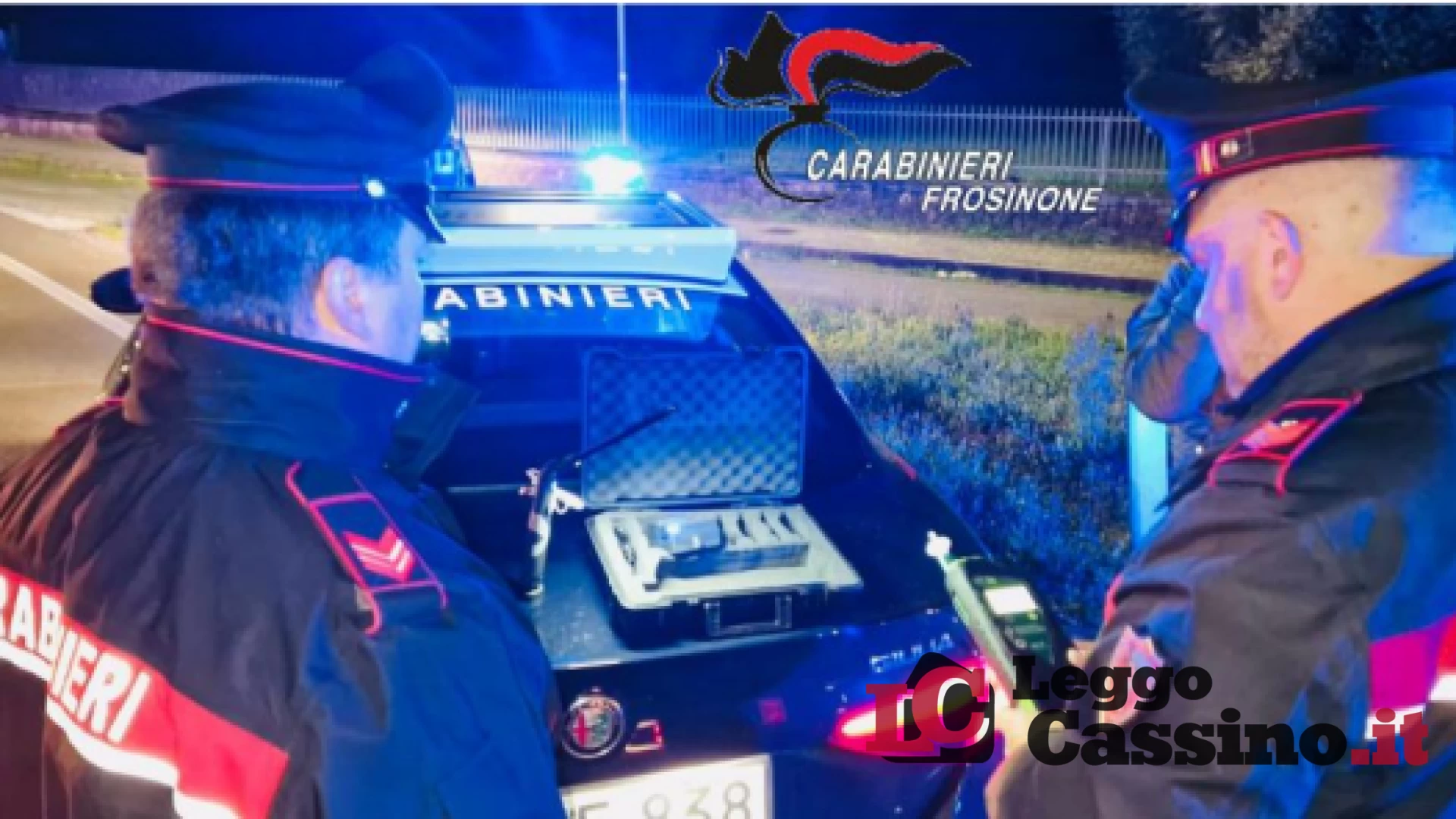 Coreno, fumogeno al campo sportivo: D.A.SPO. per un 19enne