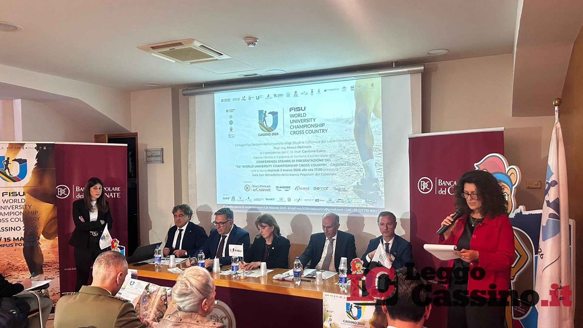 Cassino al centro del Mondo: presentati i Campionati Mondiali Universitari di Cross