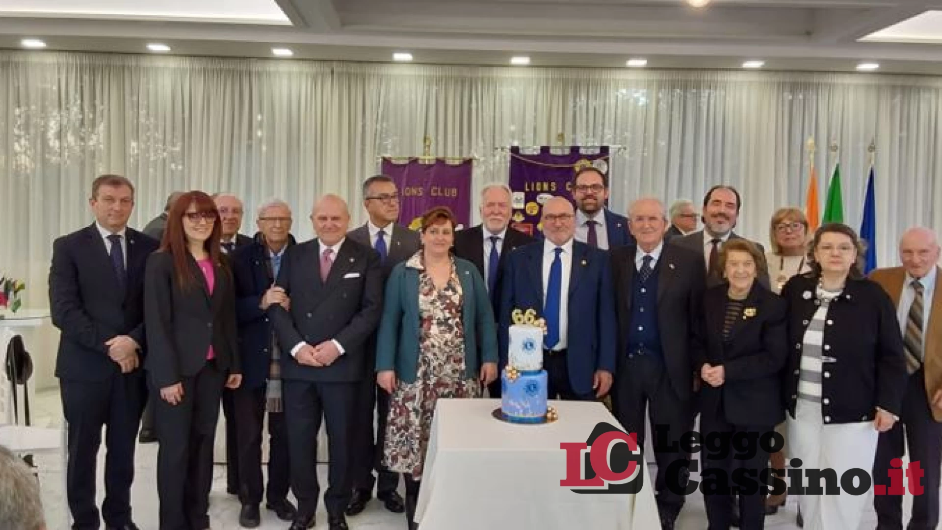 Il Lions Club Cassino festeggia 66 anni di dedizione alla "Città Martire"
