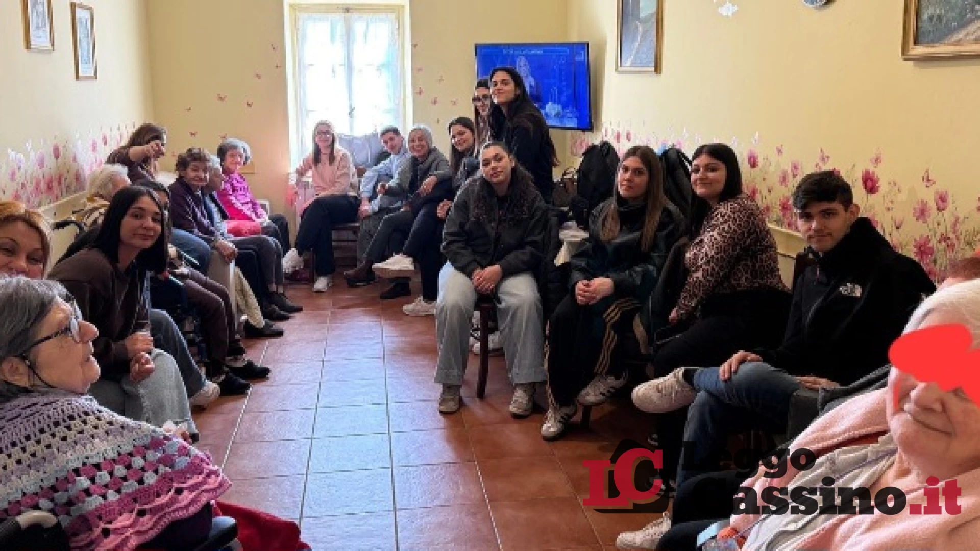 Una lezione di umanità alla RSA dell'Ospedale Santa Scolastica