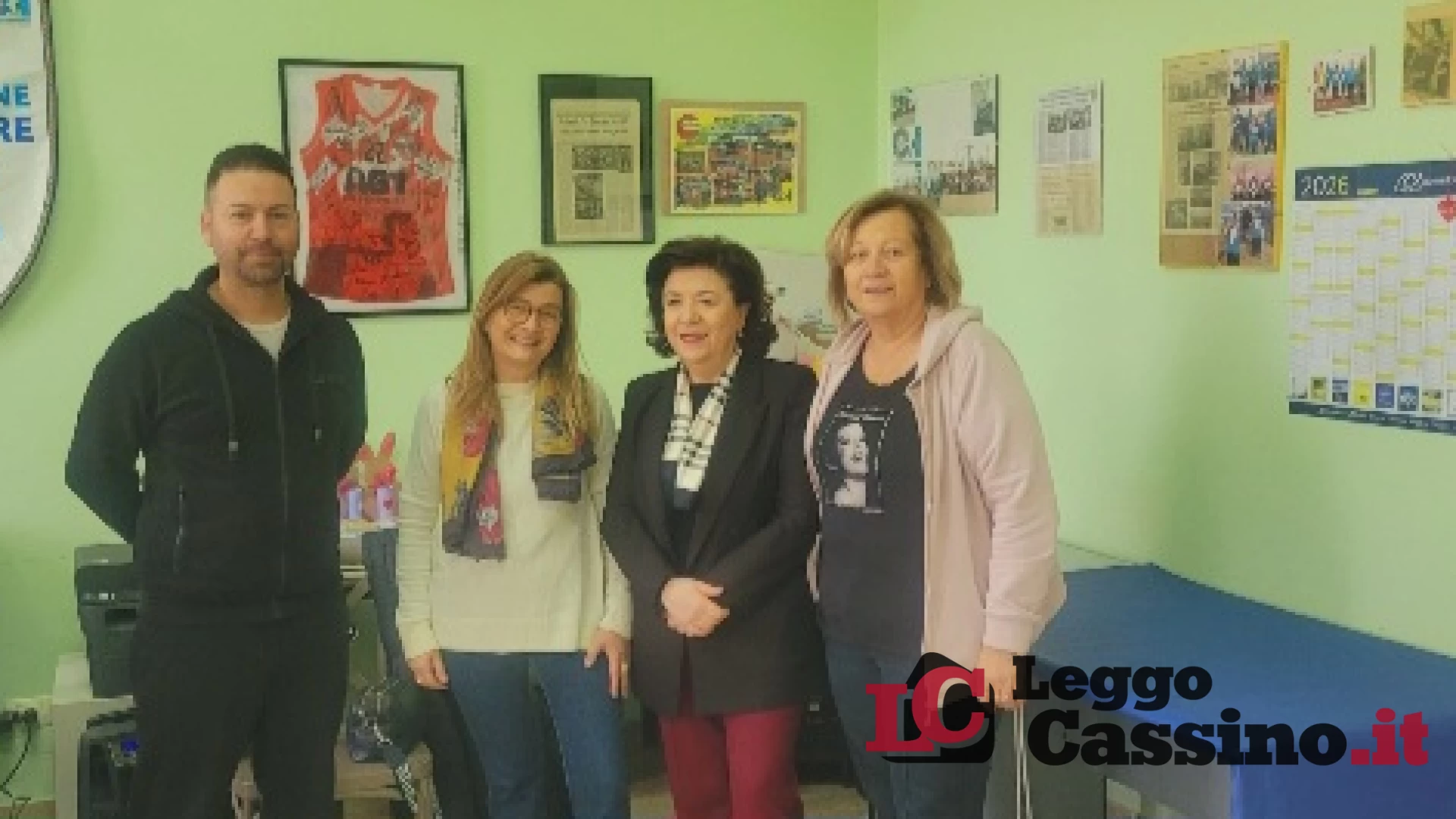 Gli alunni dell'IIS San Benedetto di Cassino hanno visitato l’Associazione “Camminare Insieme”