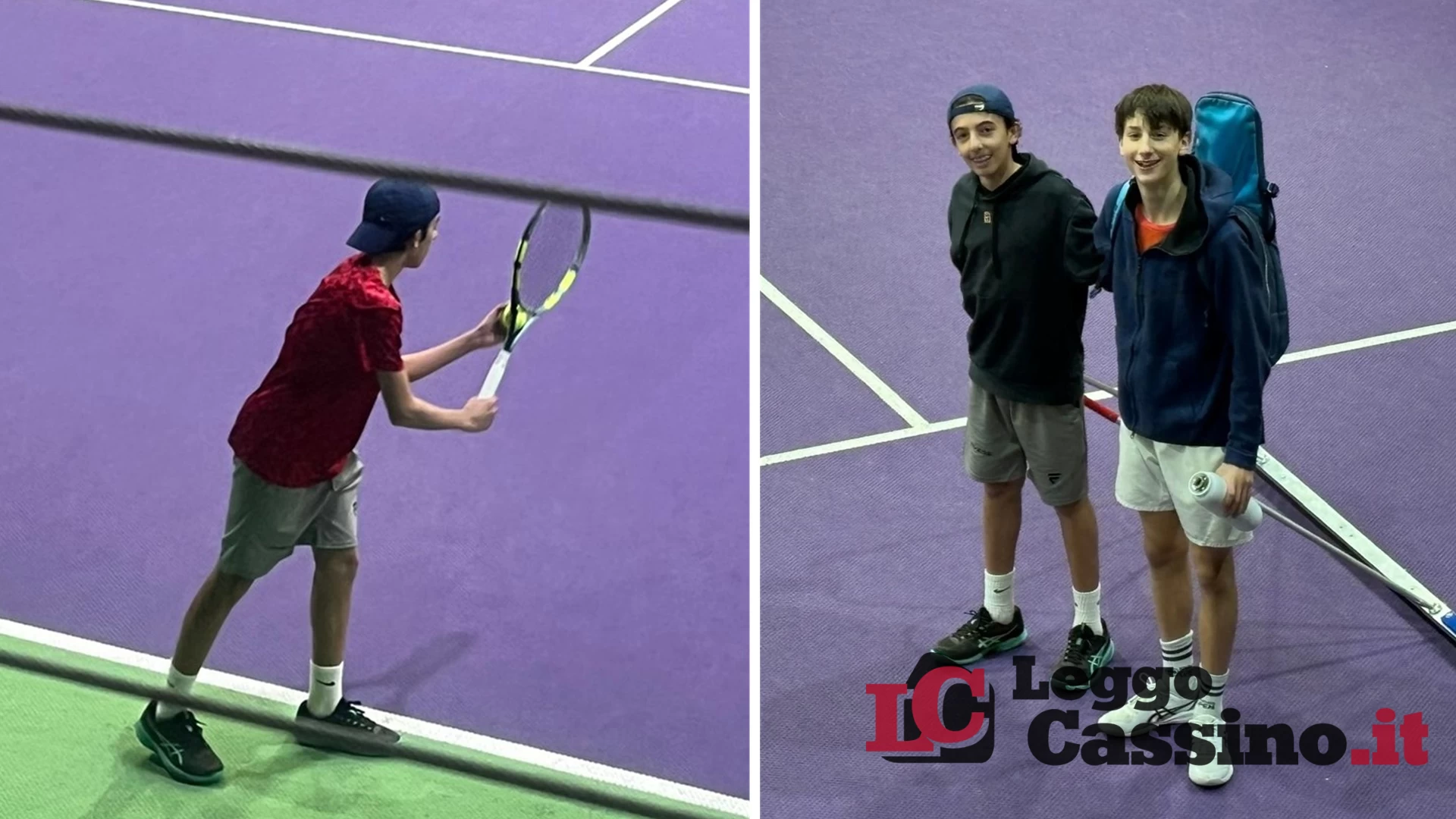 Cassino, l'astro nascente Angelo Maria Picano brilla nel circuito Tennis Europe