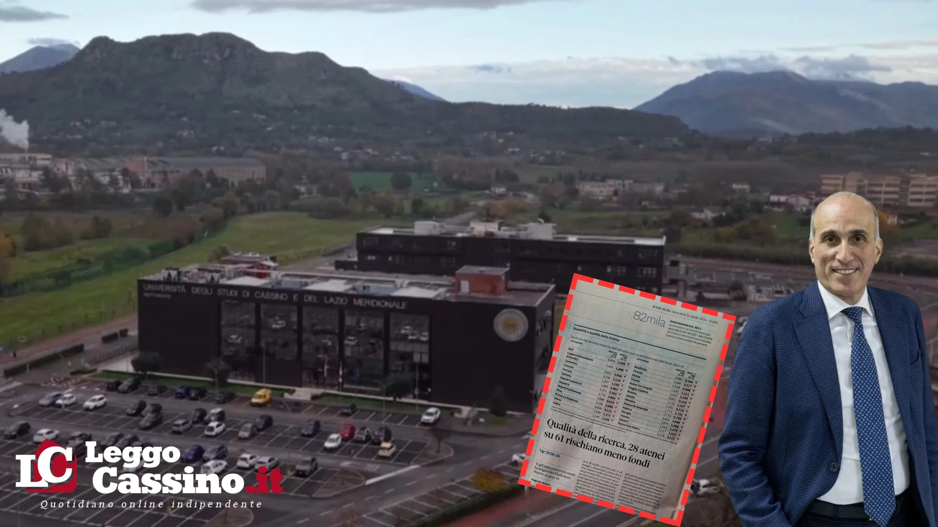 Unicas in controtendenza: Cassino non rischia il taglio dei...