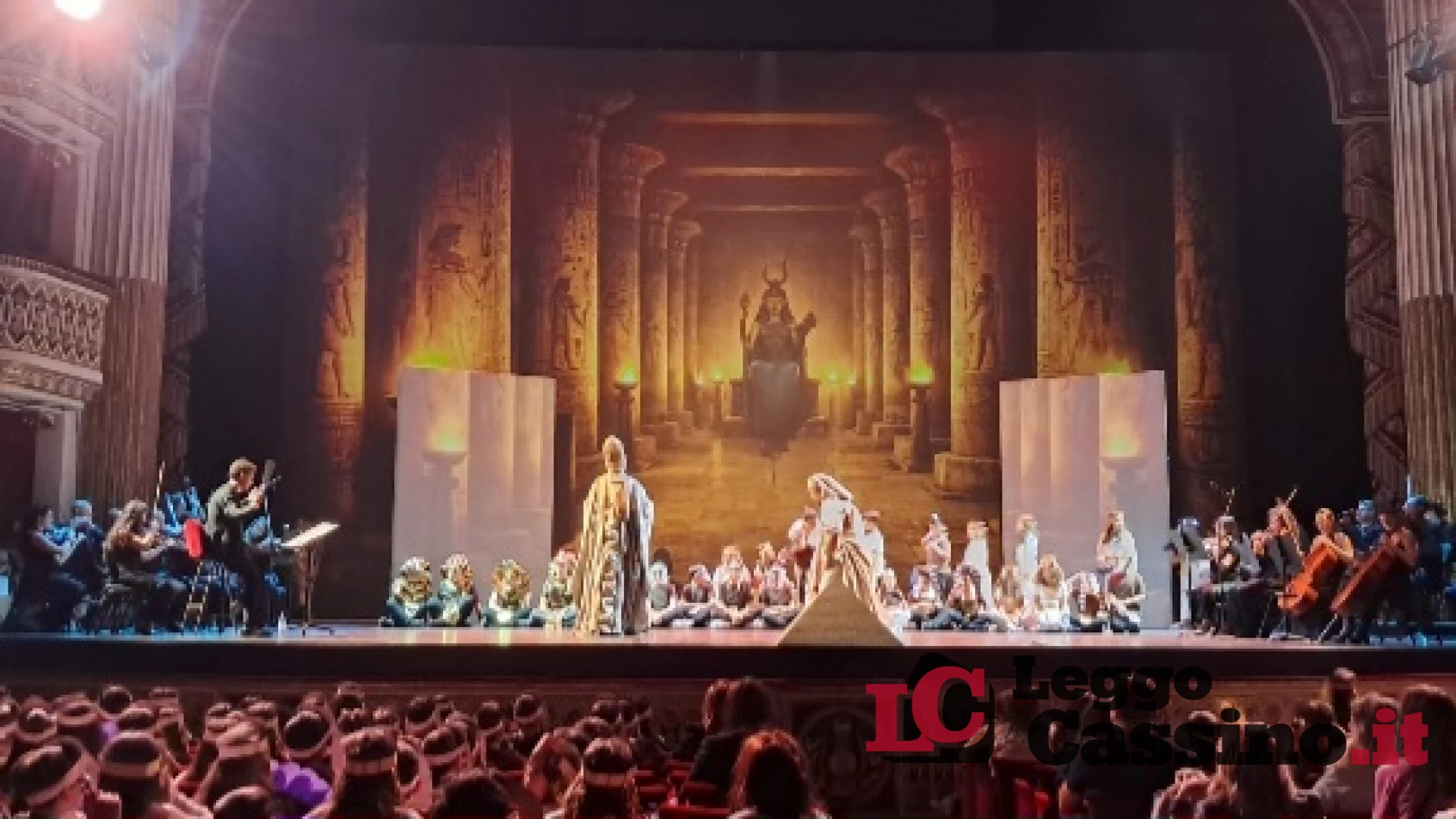 L’I.C. di Cervaro protagonista al San Carlo di Napoli: 80 studenti in scena con l’Aida