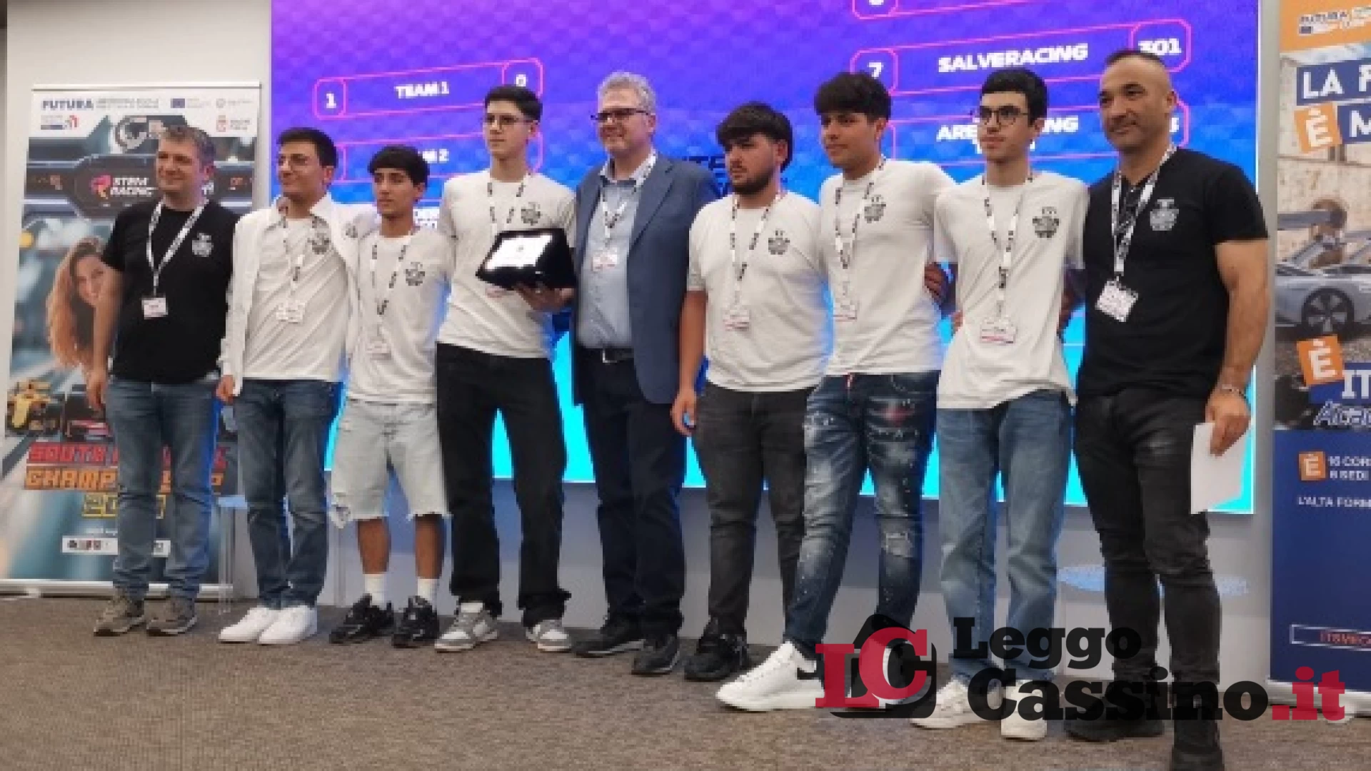 Scuderia Pontecorvo sul podio alle regionali STEM Racing: terzo posto e premio Best Engineered Car
