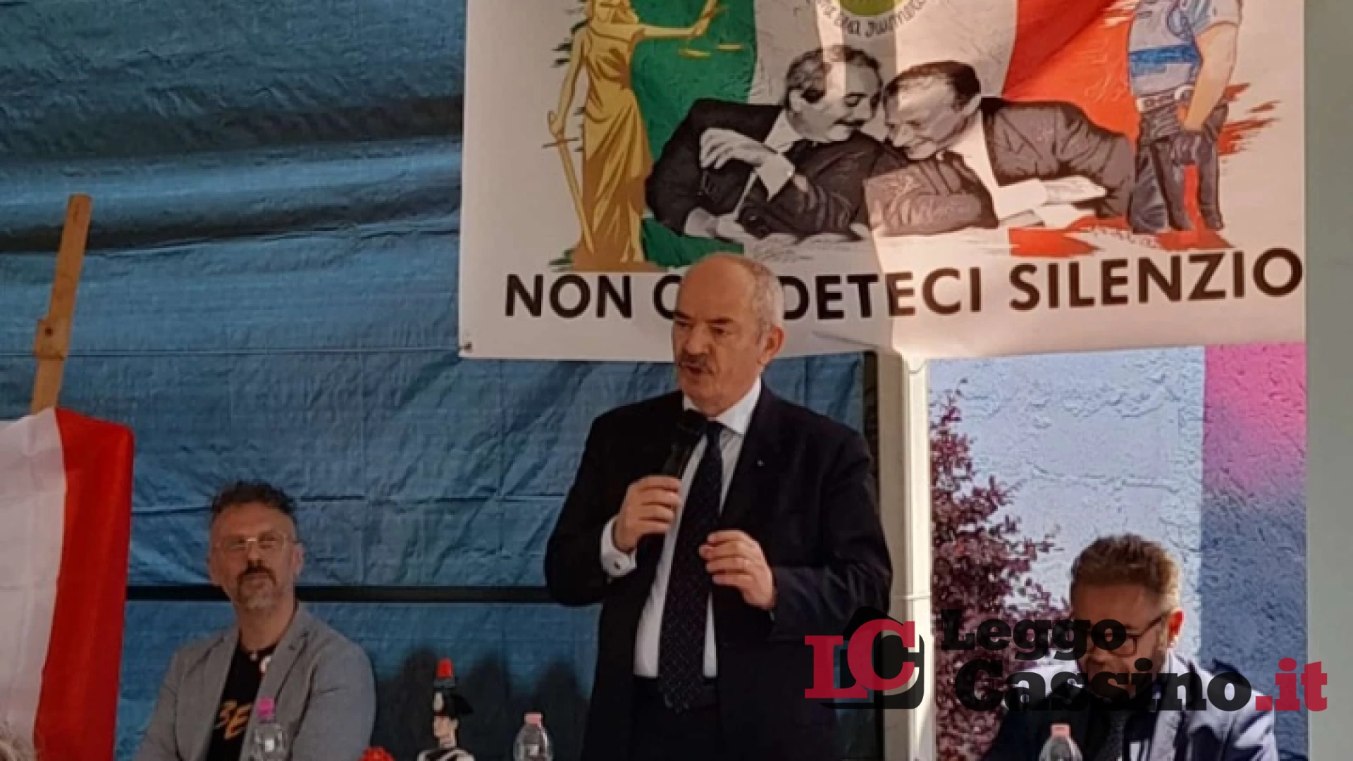 L'I.C.di S.Elia Fiumerapido incontra il generale Pasquale Angelosanto
