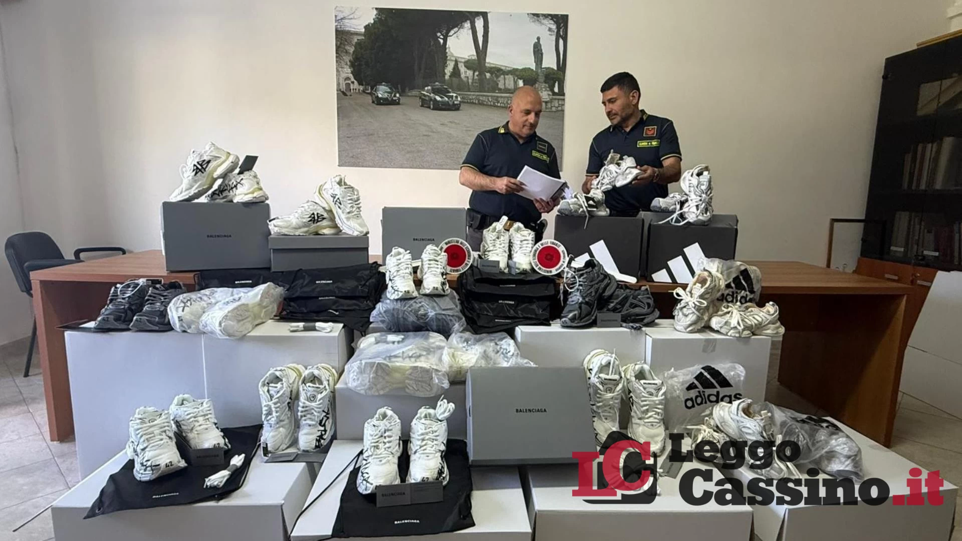 Cassino, blitz delle Fiamme Gialle: sequestrati 1.200 capi d...