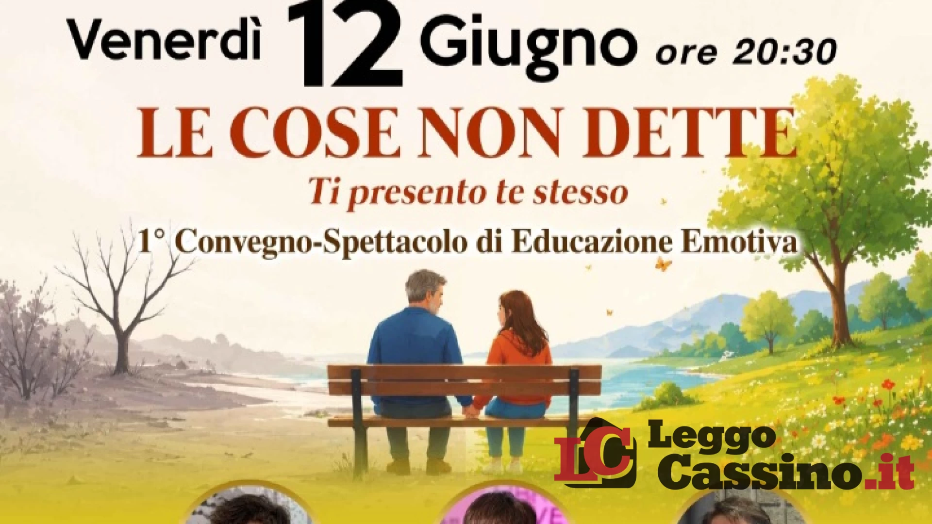 "Le cose non dette - Ti presento te stesso" il 12 giugno al Teatro Manzoni