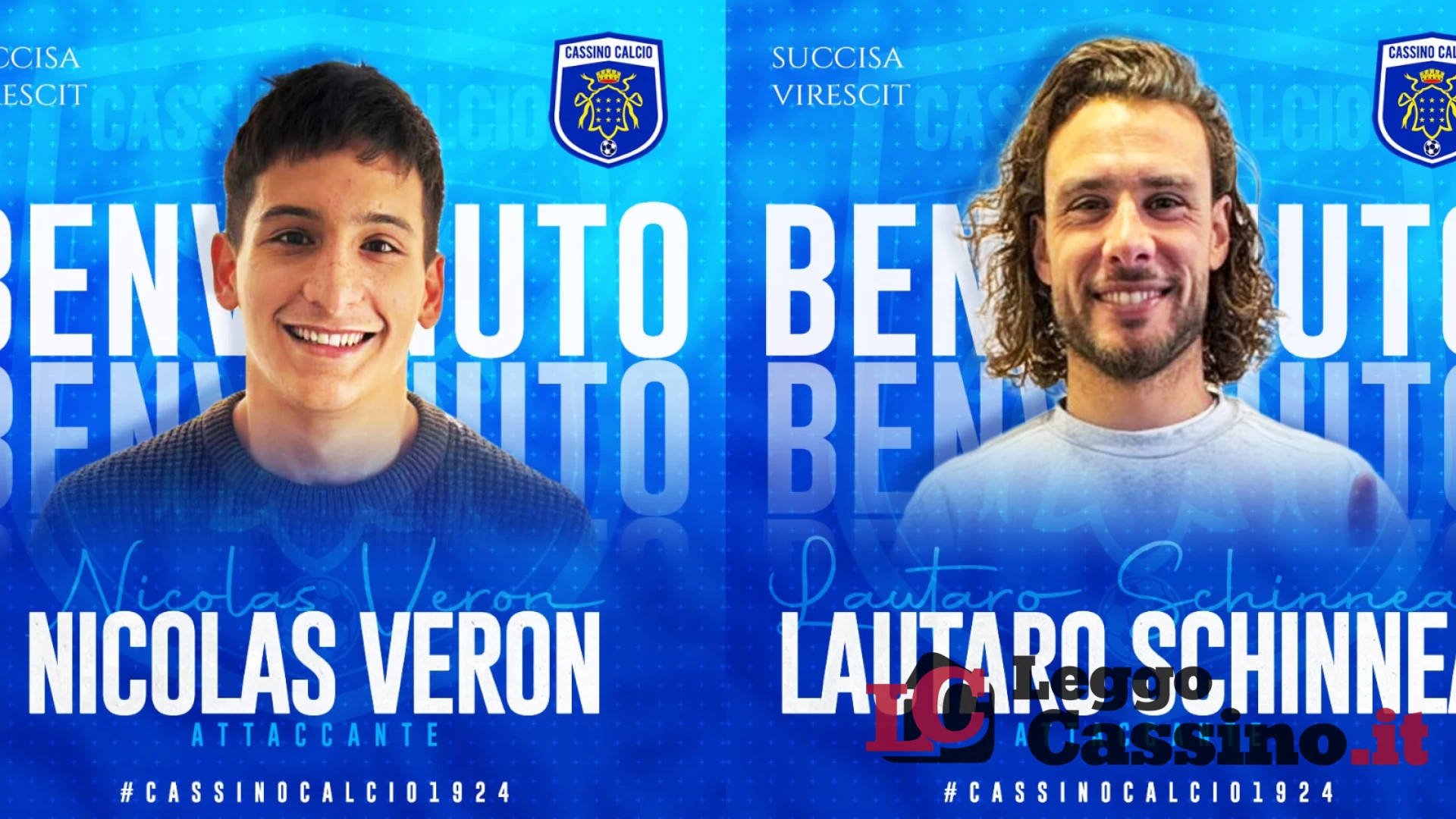 Cassino Calcio, ecco Schinnea e Verón: due argentini per il...