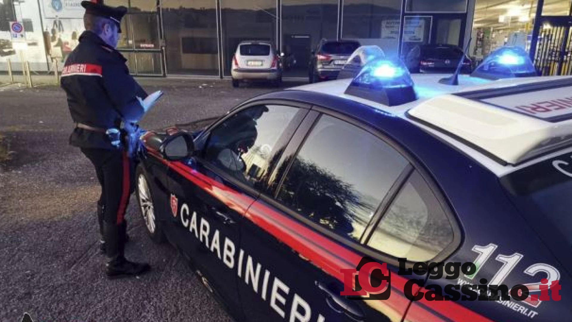 Cassino, tentato furto negli uffici della "Lazio Disco": bloccati e arrestati due malviventi