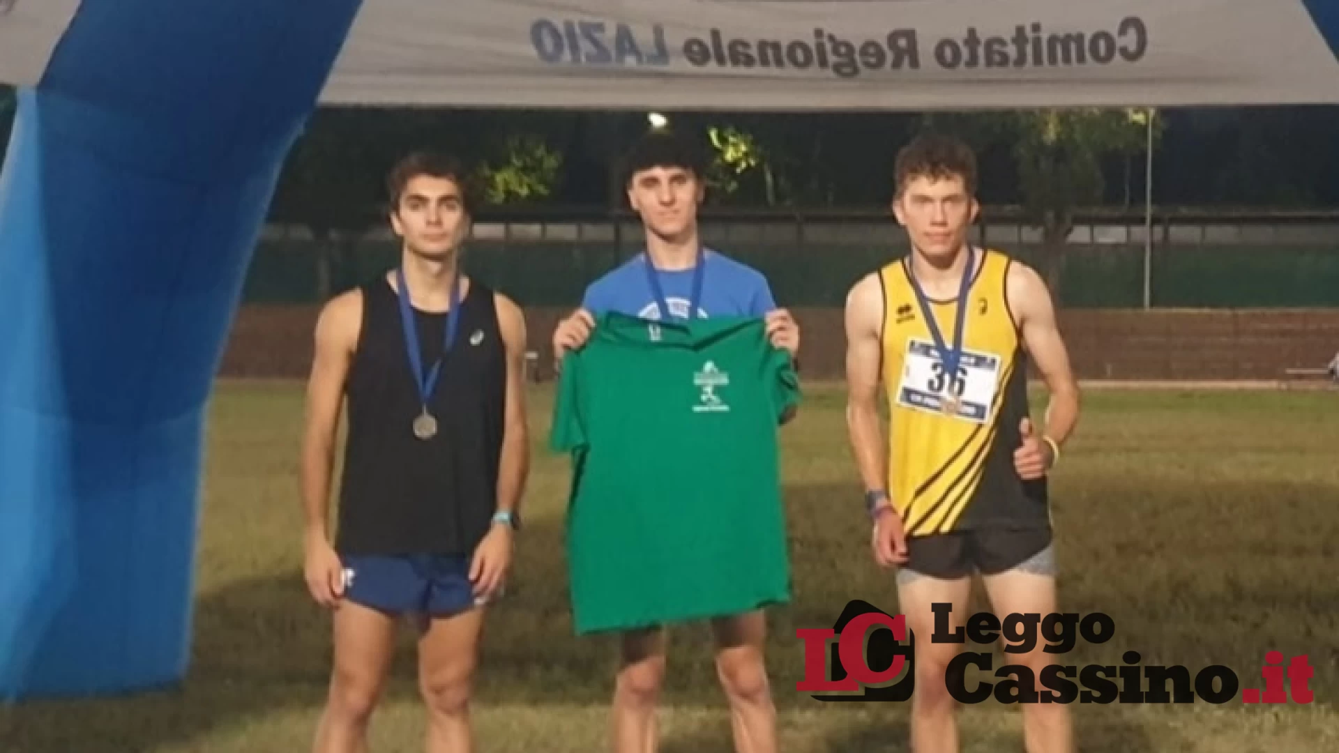 CUS Cassino Atletica, Visocchi campione regionale assoluto dei 1.500 mt