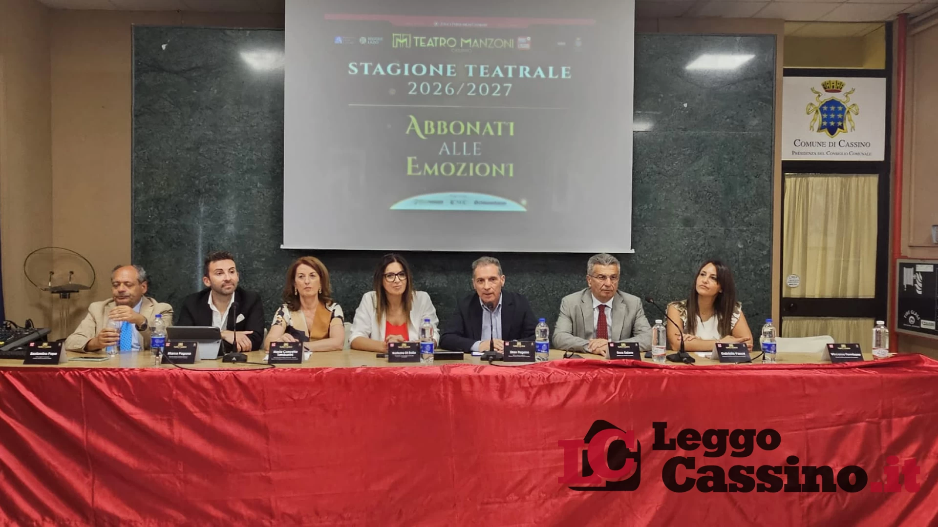 "Abbonati alle emozioni": presentato il nuovo cartellone del Manzoni di Cassino