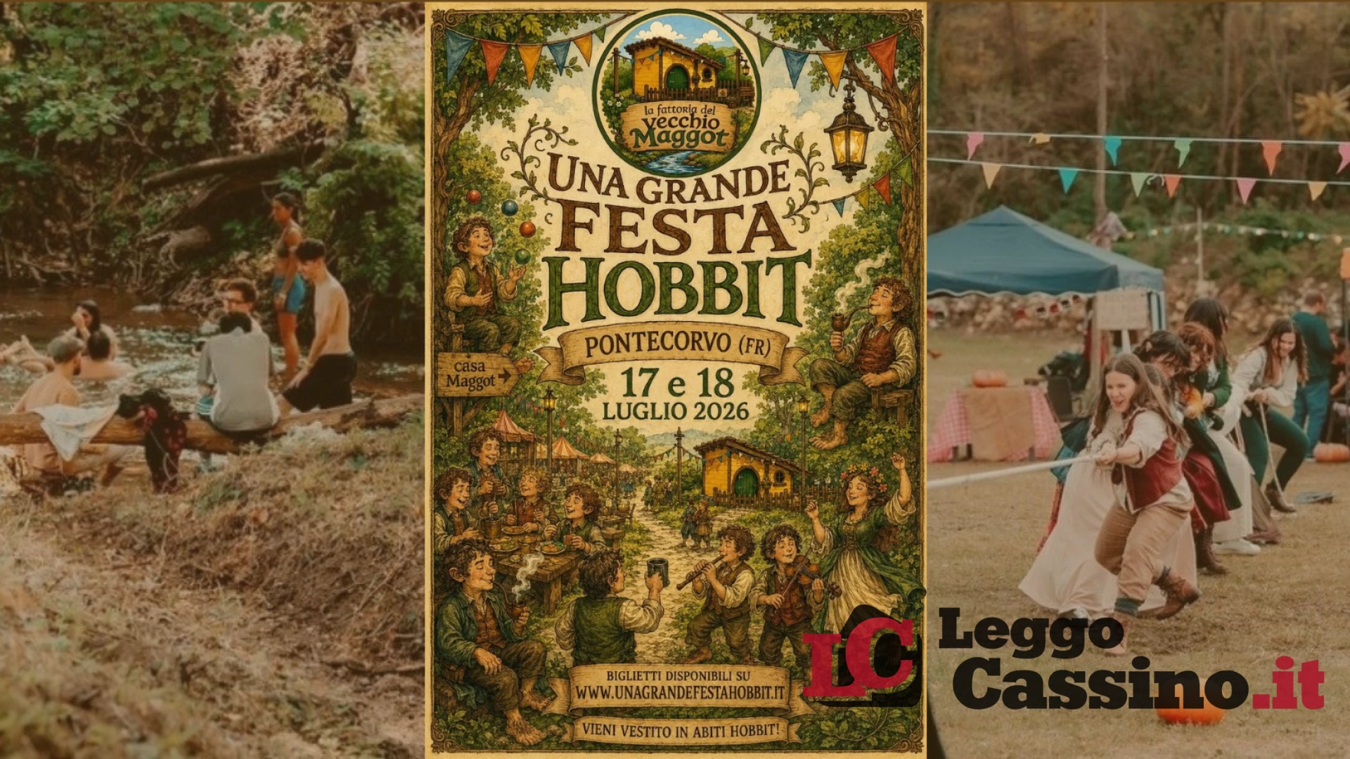 "Una Grande Festa Hobbit":  a Pontecorvo weekend nel fantastico mondo di J.R.R. Tolkien