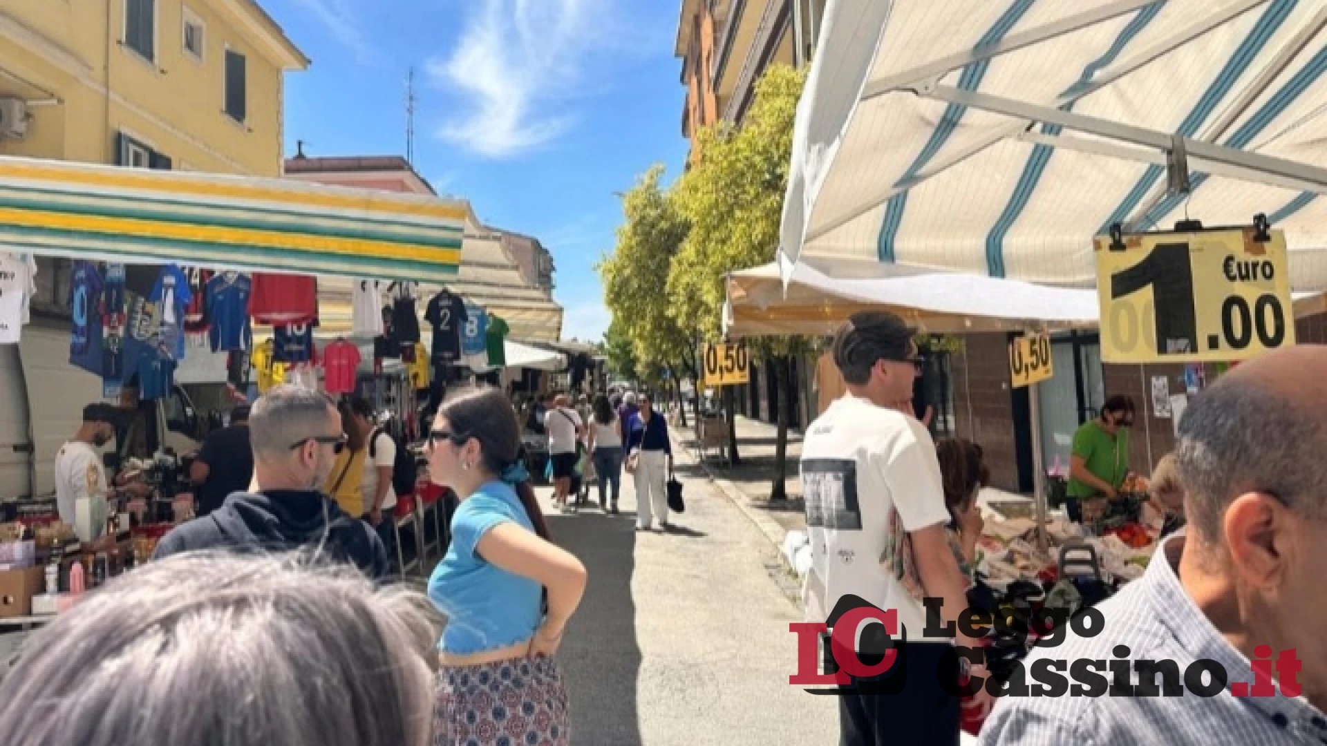 Mercato settimanale di Cassino, Polidoro: “Sicurezza e diritti dei residenti vengono prima di tutto”