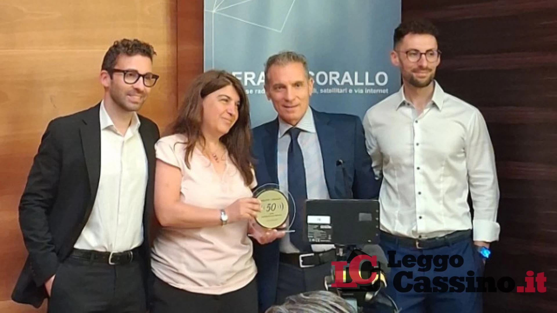 Radio Cassino premiata a Roma al Radio TV Forum 2026: riconoscimento nazionale per i 50 anni delle emittenti locali