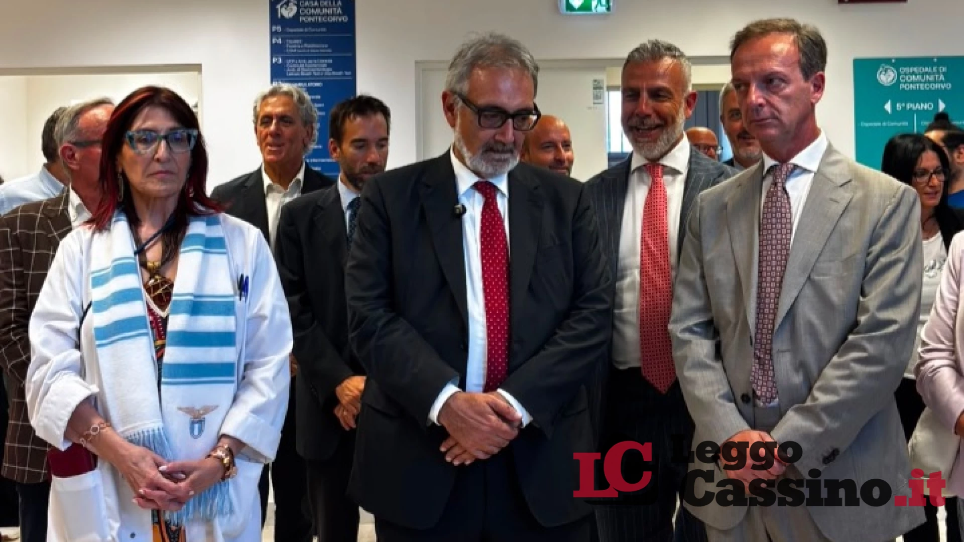 Rocca inaugura ad Alatri l’Ospedale di Comunità di Frosinone...