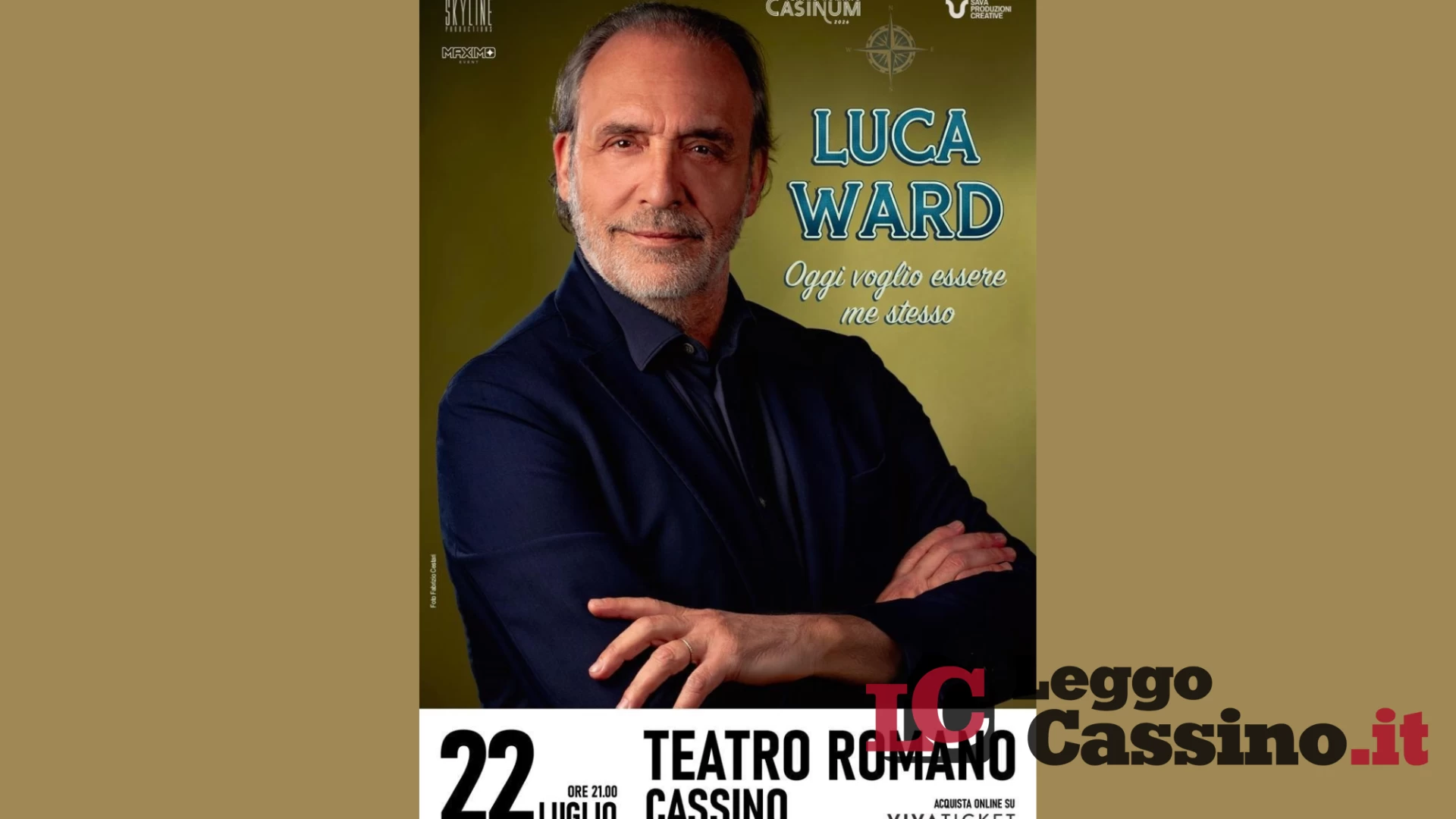"Oggi voglio essere me stesso…" arriva al Teatro Romano