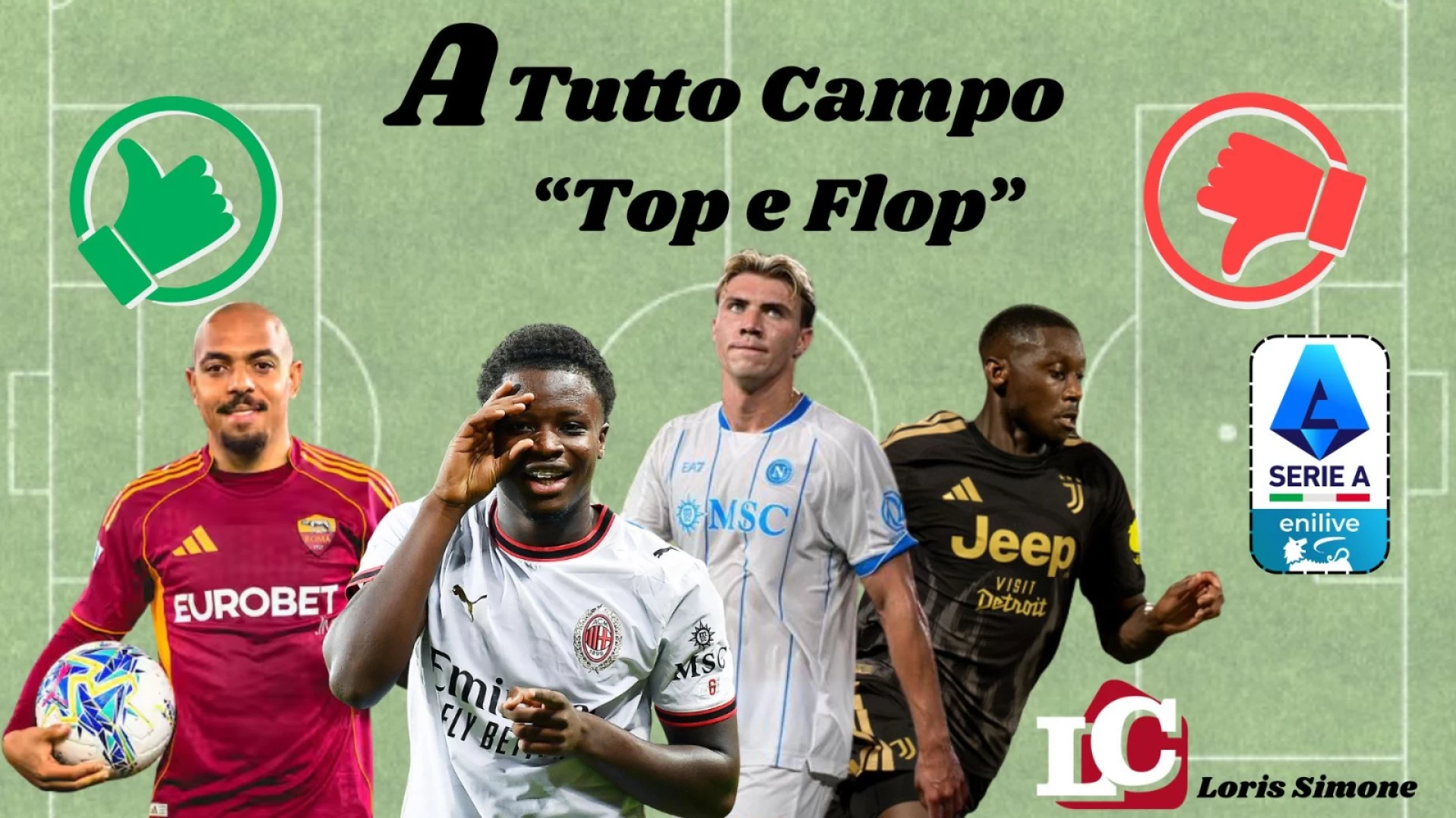 Serie A, Top e Flop: Malen da 10, Cissè è la sorpresa. Kolo...