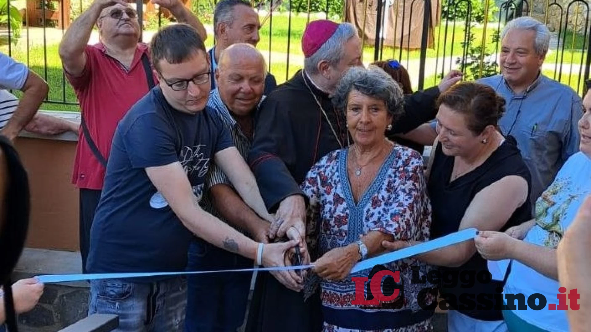 L'onorevole Formisano all'inaugurazione della struttura "Dopo di Noi Fiuggi"