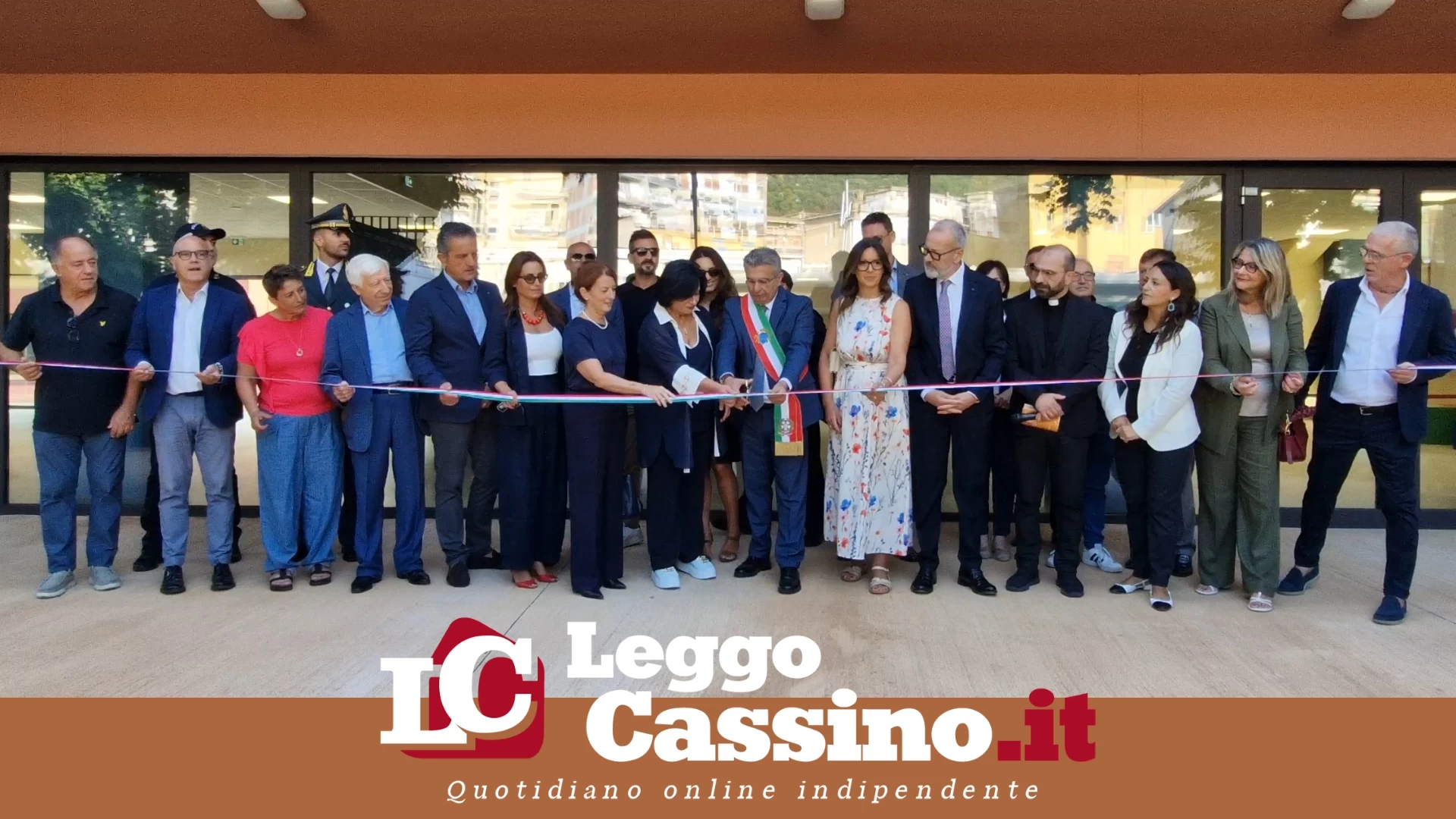 Cassino, inaugurata la nuova scuola “Giovanni Conte”: un gio...