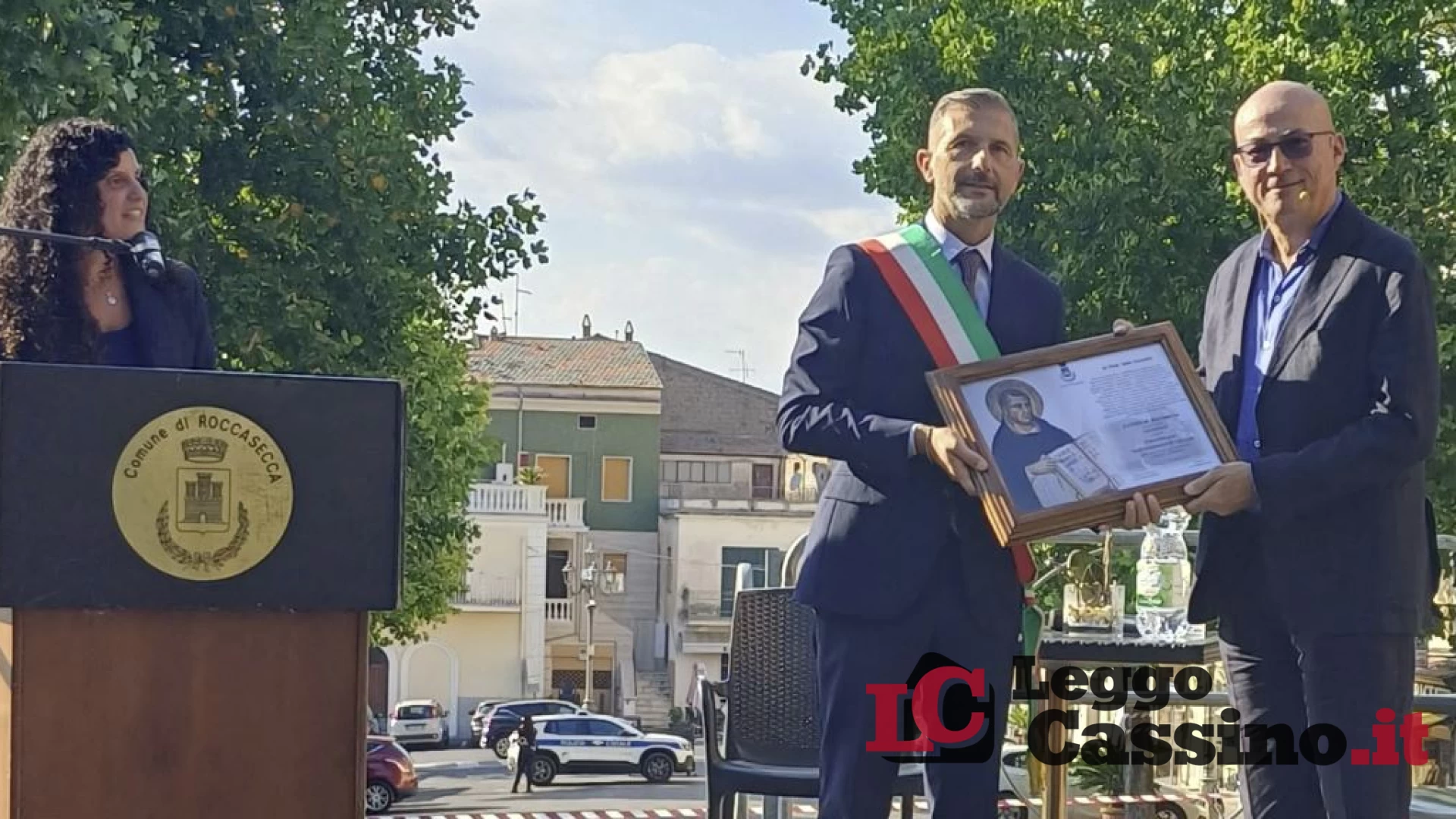 Aldo Cazzullo conquista Roccasecca e annuncia: "Tornerò per una puntata su San Tommaso"